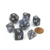 Dice>Acrylic Stardust 7-Die Polyhedral 16mm Dice Set - Galaxy - Your Source for Gaming Essentials
