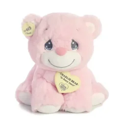 Toys>Aurora World Soft Precious Moments Plush - Charlie Bear Pink Small - Your Source for Gaming Essentials
