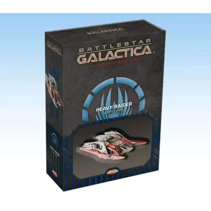 Board Games>Battlestar Galactica Starship Battles, Spaceship - Cylon Heavy Raider (Captured) - Your Source for Gaming Essentials