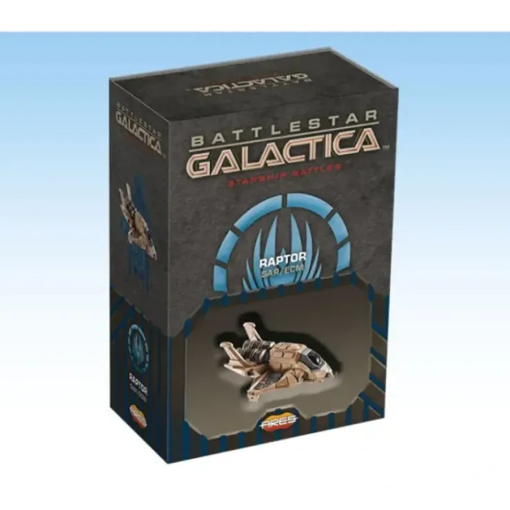 Board Games>Battlestar Galactica Starship Battles, Spaceship Pack - Raptor (SAR/ECM) - Your Source for Gaming Essentials