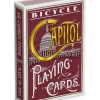 Cards>Bicycle Capitol Playing Cards - 1 Sealed Red Deck - Your Source for Gaming Essentials