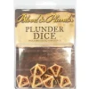 Dice>Blood & Plunder Set of 6 Ivory D10 Dice - Bone White with Skull and Crossbones - Your Source for Gaming Essentials