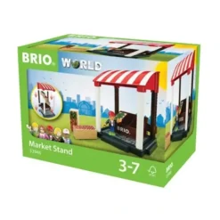 Toys>BRIO 11 Piece Market Stand Building Accessory - Your Source for Gaming Essentials