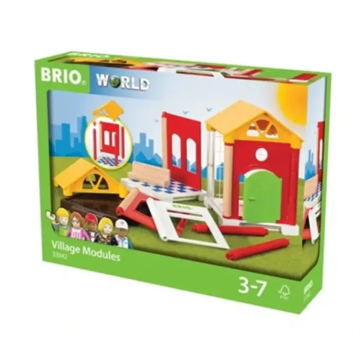Toys>BRIO 14 Piece Village Modules Building Expansion Pack - Your Source for Gaming Essentials