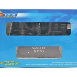 Broadway Limited 5158 HO ATSF 4-8-4 Steam Locomotive and Tender #3751 - Your Source for Gaming Essentials