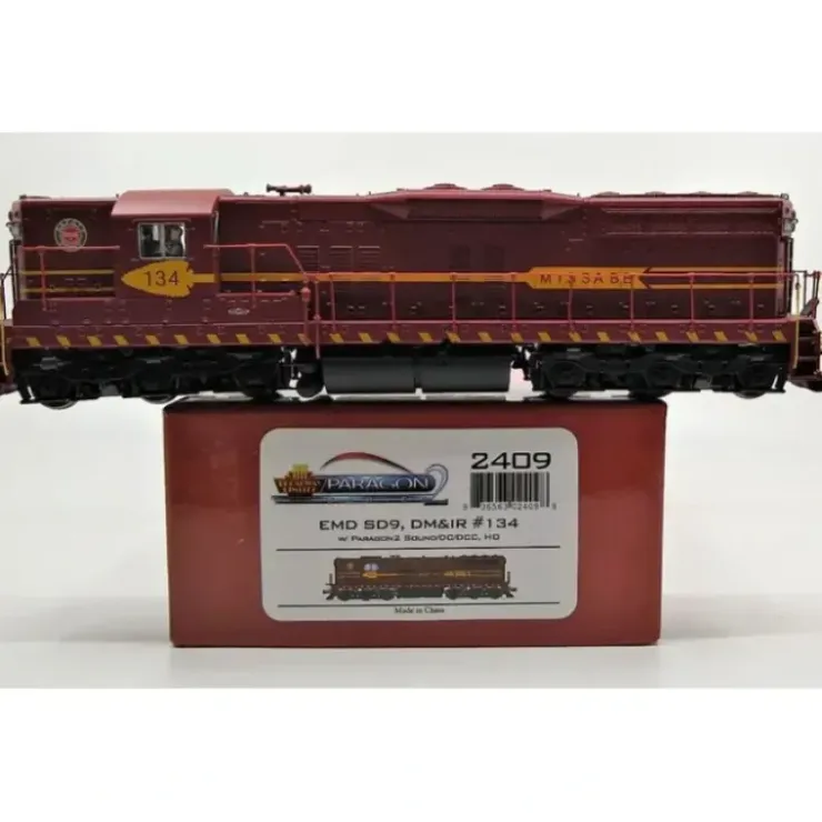 Broadway Limited 2409 HO DM&IR EMD SD9 Paragon2 Locomotive #134 w/ DC&DCC - Your Source for Gaming Essentials