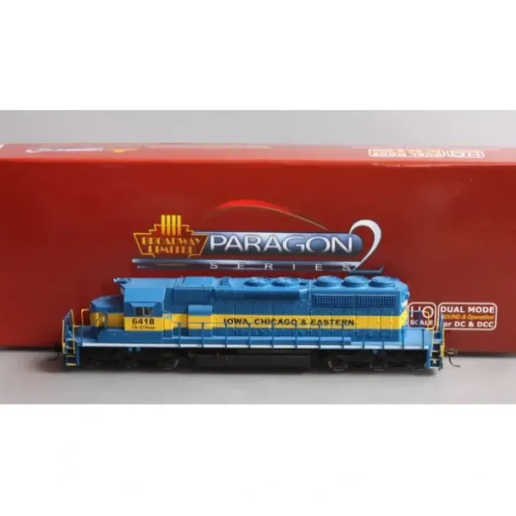 Broadway Limited 2715 HO Iowa, Chicago & Eastern EMD SD40-2 Diesel Loco #6418 - Your Source for Gaming Essentials