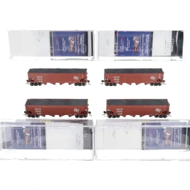 Broadway Limited 2772 HO MILW ARA 70-Ton 4-Bay Hopper w/Load Set B (Pack of 4) - Your Source for Gaming Essentials