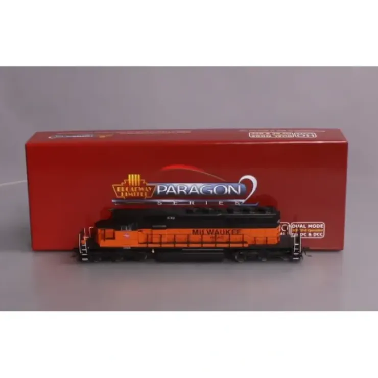 Broadway Limited 2716 HO Milwaukee Road EMD SD40-2 w/Paragon2 Sound/DC/DCC #132 - Your Source for Gaming Essentials