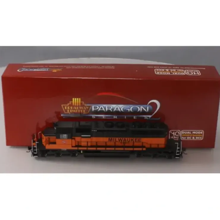 Broadway Limited 2717 HO Milwaukee EMD SD40-2 Diesel Locomotive #140 w/Paragon2 - Your Source for Gaming Essentials