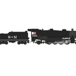 Broadway Limited 2173 HO National Railways of Mexico Light 2-8-2 Mikado #2201 - Your Source for Gaming Essentials