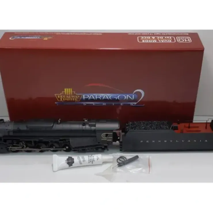 Broadway Limited 2223 HO PRR Class J1 2-10-4 Steam Locomotive w/Paragon2 #6492 - Your Source for Gaming Essentials