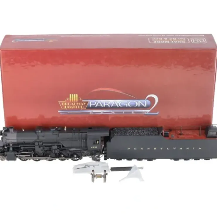 Broadway Limited 2489 HO PRR I1sa 2-10-0 Steam Locomotive w/Sound/DC/DCC #4591 - Your Source for Gaming Essentials