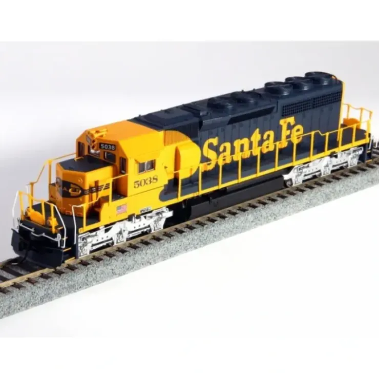 Broadway Limited 2270 HO Santa Fe ATSF EMD SD40-2 Diesel Locomotive w/DCC #5038 - Your Source for Gaming Essentials
