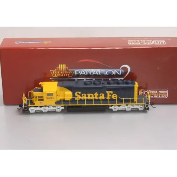 Broadway Limited 2271 HO Santa Fe EMD SD40-2 Diesel Locomotive w/DCC #5052 - Your Source for Gaming Essentials