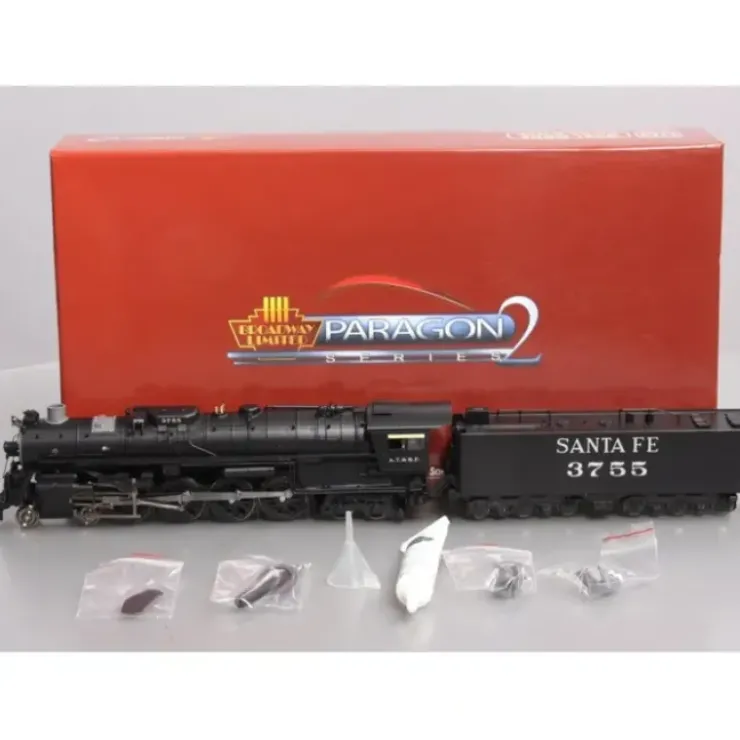 Broadway Limited 2513 HO Santa Fe 4-8-4 Northern Steam Locomotive w/DCC #3755 - Your Source for Gaming Essentials