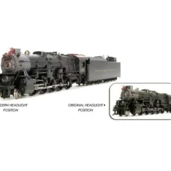 Broadway Limited 4184 HO Scale PRR I1SA 2-10-0 Steam Locomotive & Tender #4414 - Your Source for Gaming Essentials