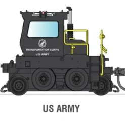 Broadway Limited 6056 HO United States Army Trackmobile Industrial Switcher - Your Source for Gaming Essentials