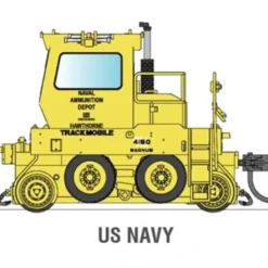 Broadway Limited 6059 HO United States Navy Trackmobile Industrial Switcher - Your Source for Gaming Essentials