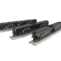 Broadway Limited 3112 N N&W Class H2A 3-Bay Hopper w/Load Set C (Pack of 6) - Your Source for Gaming Essentials