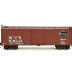 Broadway Limited 3402 N NYC 40' Steel Boxcar w/7-8 Corrugated Ends (Pack of 4) - Your Source for Gaming Essentials