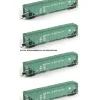 Broadway Limited 3173 N PC PRR Class H32 5-Bay Covered Hopper Set A (Pack of 4) - Your Source for Gaming Essentials