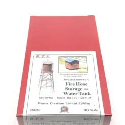 BTS 28260 HO Scale McCabe Lumber Co Fire Hose Storage & Water Tank Kit MT/Box - Your Source for Gaming Essentials