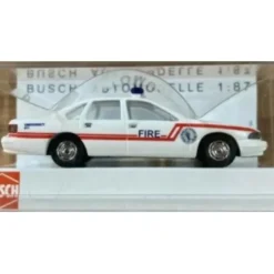 Busch 47612 1:87 Chevrolet Caprice Fire Chief - Your Source for Gaming Essentials