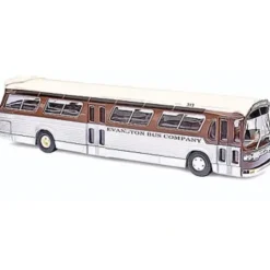 Busch 44506 1:87 Fishbowl Bus Evanston Bus Company - Your Source for Gaming Essentials
