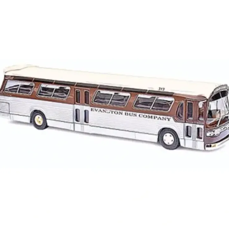 Busch 44506 1:87 Fishbowl Bus Evanston Bus Company - Your Source for Gaming Essentials
