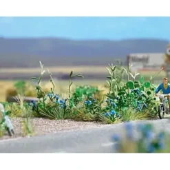 Busch 1262 HO Bachelor's Button Plants - Kit (120) - Your Source for Gaming Essentials