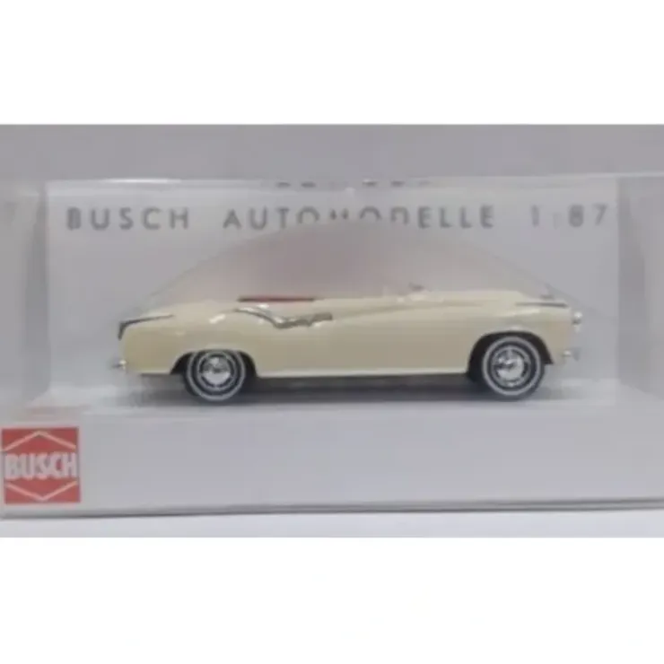 Busch 43150 HO Cream Colored 1958 Borgward Isabella Convertible - Your Source for Gaming Essentials