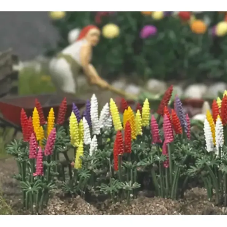 Busch 1218 HO Garden Lupines (Set of 16) - Your Source for Gaming Essentials