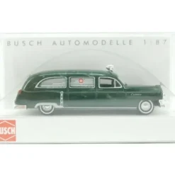 Busch 43461 HO Green Ambulance Cadillac 52 Station Wagon - Your Source for Gaming Essentials
