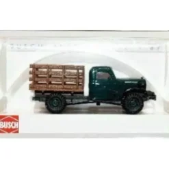 Busch 44011 HO Green Stakebed Dodge Power Wagon Heuerntewagen - Your Source for Gaming Essentials