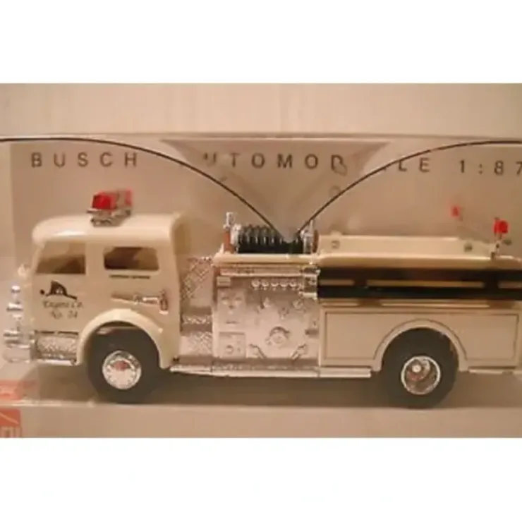 Busch 46007 HO 1:87 LaFrance Pumper White - Your Source for Gaming Essentials