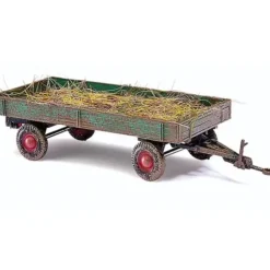 Busch 44974 HO 1958 Low-Sided Farm Trailer - Assembled - Your Source for Gaming Essentials