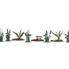 Busch HO Lupines Ferns & Mushrooms (Pack of 8) - Your Source for Gaming Essentials