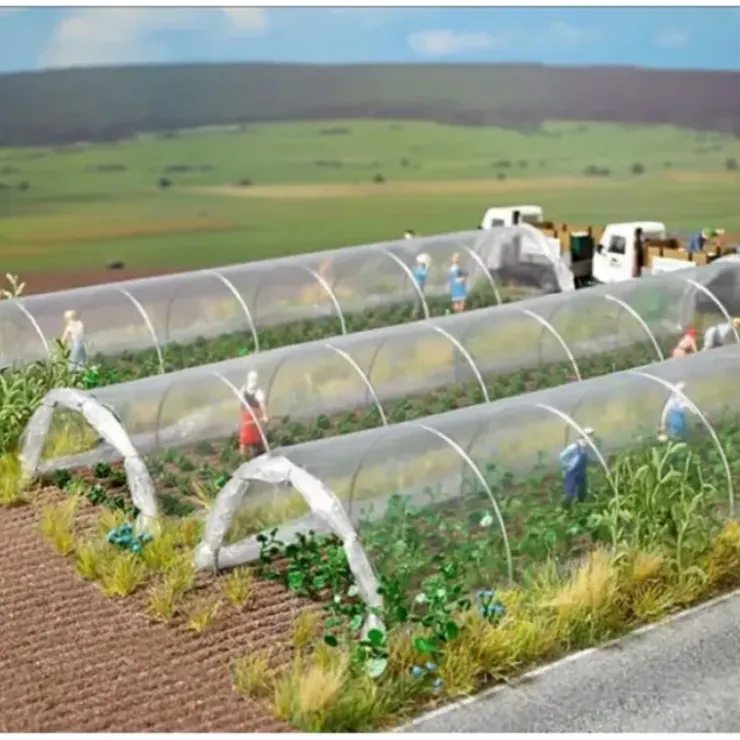 Busch 1399 HO Plastic Plant Tunnels Greenhouse Scenery Accessory - Your Source for Gaming Essentials