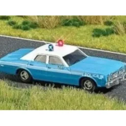 Busch 5629 HO Police 1976 Dodge Monaco 4-Door Sedan w/Working Lights - Your Source for Gaming Essentials