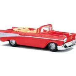 Busch 45007 HO 1957 Red Chevrolet Bel Air Cabrio Convertible - Your Source for Gaming Essentials