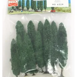 Busch 6229 HO Scale Poplar Tees (10) - Your Source for Gaming Essentials