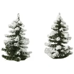 Busch 6151 HO Snow Covered Spruce (Pack of 2) - Your Source for Gaming Essentials