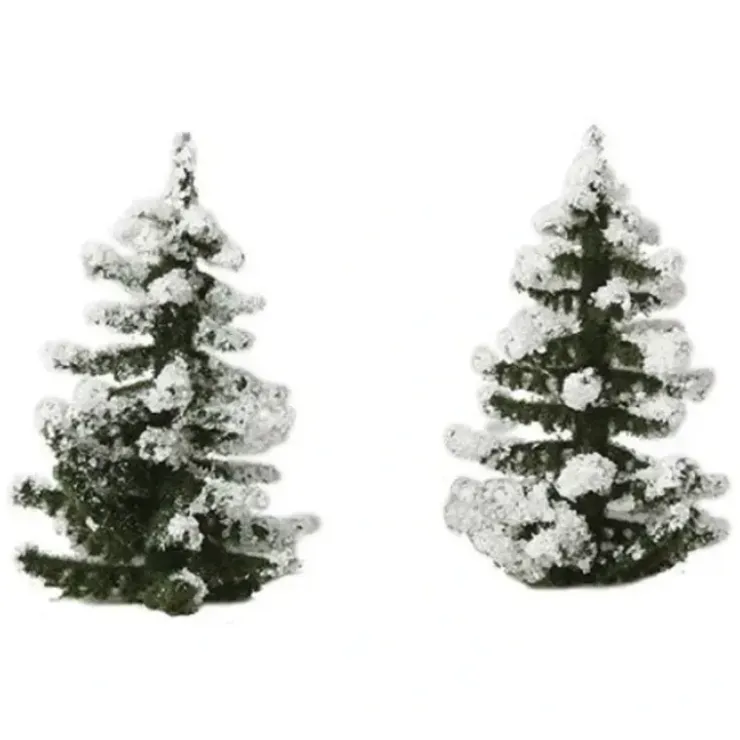 Busch 6151 HO Snow Covered Spruce (Pack of 2) - Your Source for Gaming Essentials