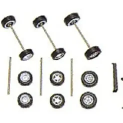 Busch 49950 HO Sport Tire with Axle Set Includes 3 Pair of Tires - Your Source for Gaming Essentials