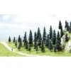 Busch 6492 HO Spruce Trees 1.9"-4.3" (Set of 35) - Your Source for Gaming Essentials