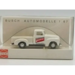 Busch 48290 HO White Cornerstone Construction Co. 1950 Chevrolet Pickup - Your Source for Gaming Essentials