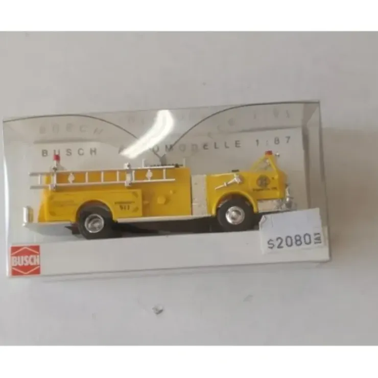 Busch 46012 1:87 LaFrance Pumper Open Yellow Fire Truck - Your Source for Gaming Essentials