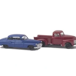 Busch 8320 N Scale 1950 Chevy Pickup Truck & 1950 Buik Sedan Vehicles - Your Source for Gaming Essentials