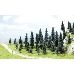 Busch 6592 N/Z 1.2"-2" Fir Trees - Your Source for Gaming Essentials